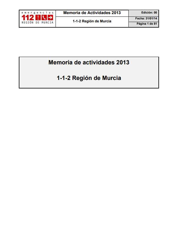 Memoria anual 2013